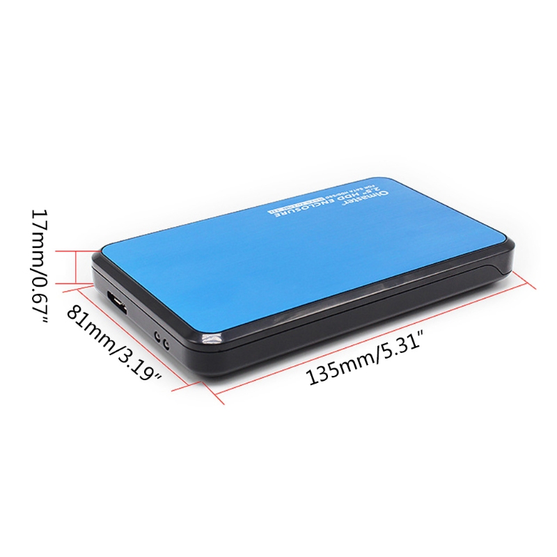 Olmaster Multifunction SATA Usb 3.0 HDD Case 2.5 Inch SSD Enclosure for Notebook PC 8TB Fast Hard Disk Drive Box