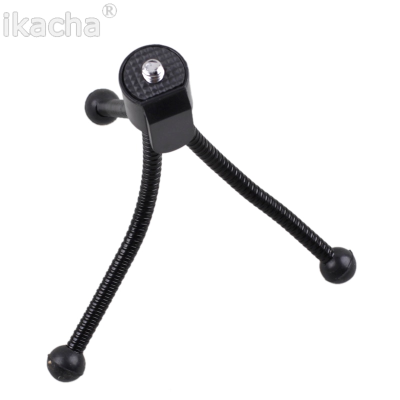 Universale Flessibile Mini Metallo Portatile Treppiede per Macchina Fotografica Digitale Webcam