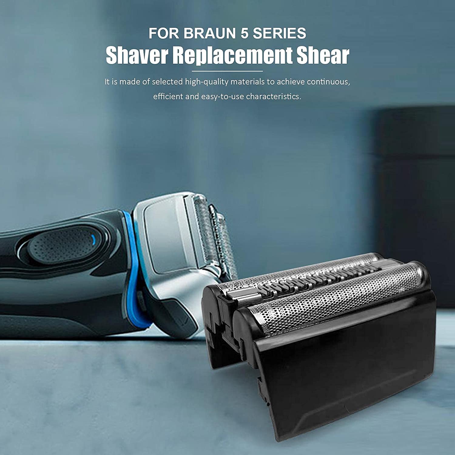Vervanging Scheerapparaat Folie &amp; Snijkop Voor Braun 52B Serie 5 5020S, 5030,5030S,5040S,5050,5050CC,5070,5070Cc,5090CC,5748