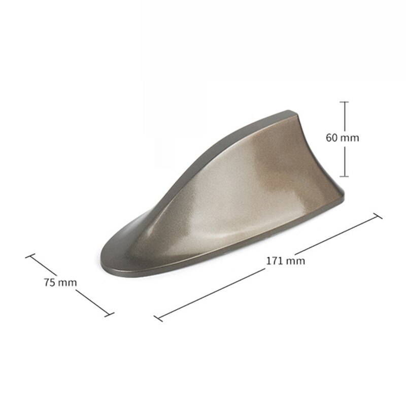 Opgraderet signal universal bil hajfinne antenne auto tag fm / am radio antenne udskiftning til bmw / honda / toyota / hyundai / kia / etc