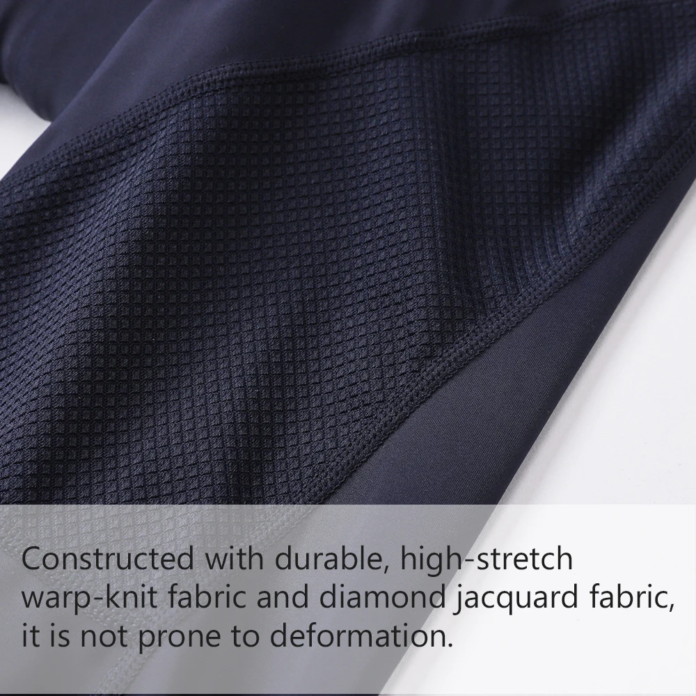 Ykywbike 3/4 Cycling Bib Shorts Men 6 Hours Ride Padded Shorts Pro Road Bicycle Tights Pants Mtb Bib Bike Short