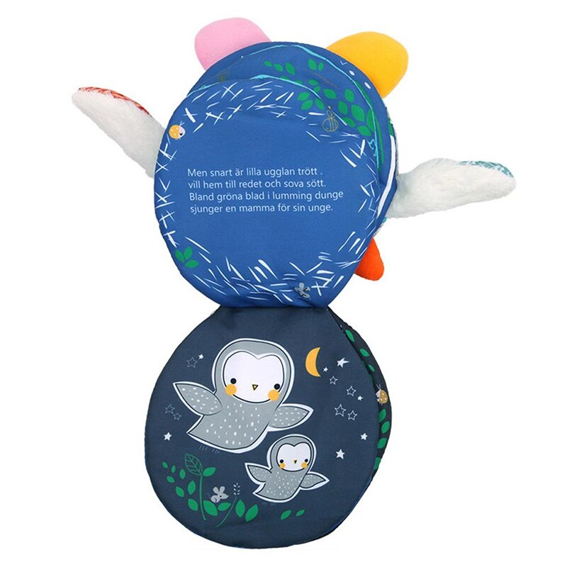 Baby Speelgoed Voor Kinderen Pasgeborenen 0-12 Maanden Wandelwagen Soft Uil Goodnight Boek Mobiele Rammelaars Bebe Kids Educatief Speelgoed