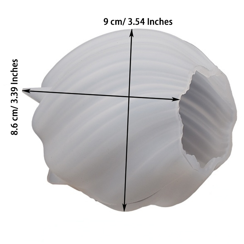 Gemos Molde de silicona geométrico 3D para velas, moldes de silicona con forma de ondas para velas, molde de jabón DIY, Molde de resina, molde de yeso: Amarillo claro