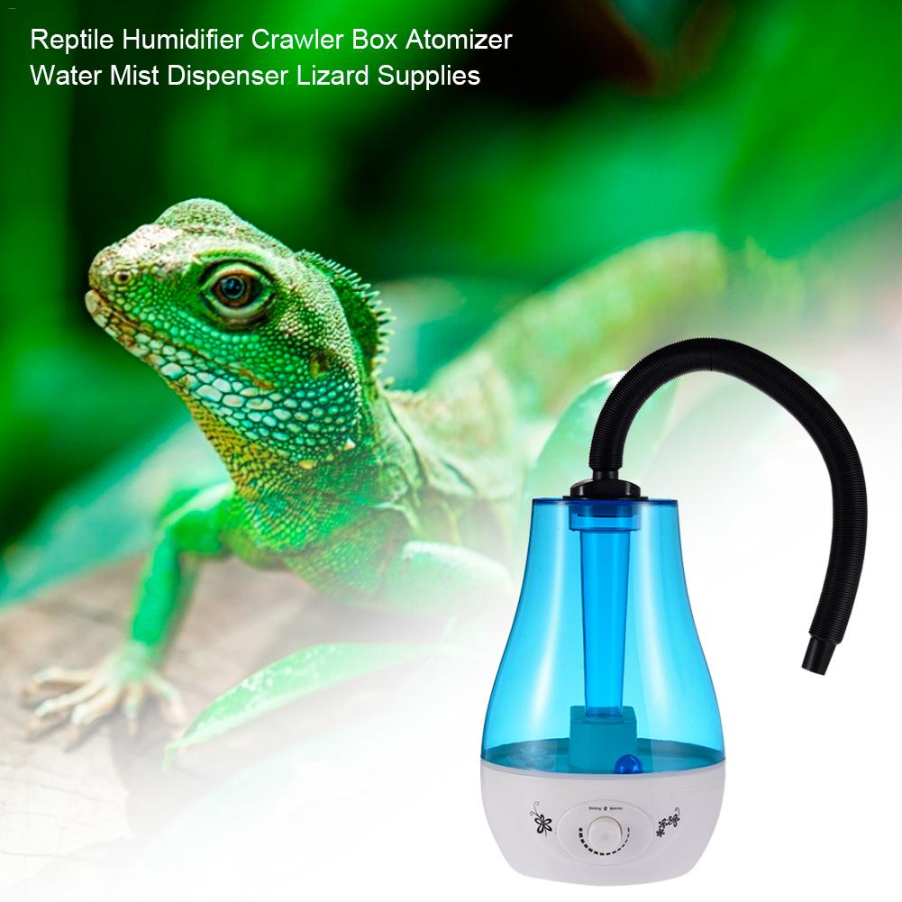 3L Large Capacity Reptile Humidifier Amphibians Crawler Box Fogger Atomizer Water Mist Dispenser Fog Maker EU/US/UK