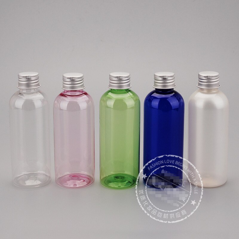 Paquete de botellas de plástico de 100ml PET 40X110mm Paquete de botellas de plástico para cosméticos Paquete de 25, todas las tallas disponibles en tienda