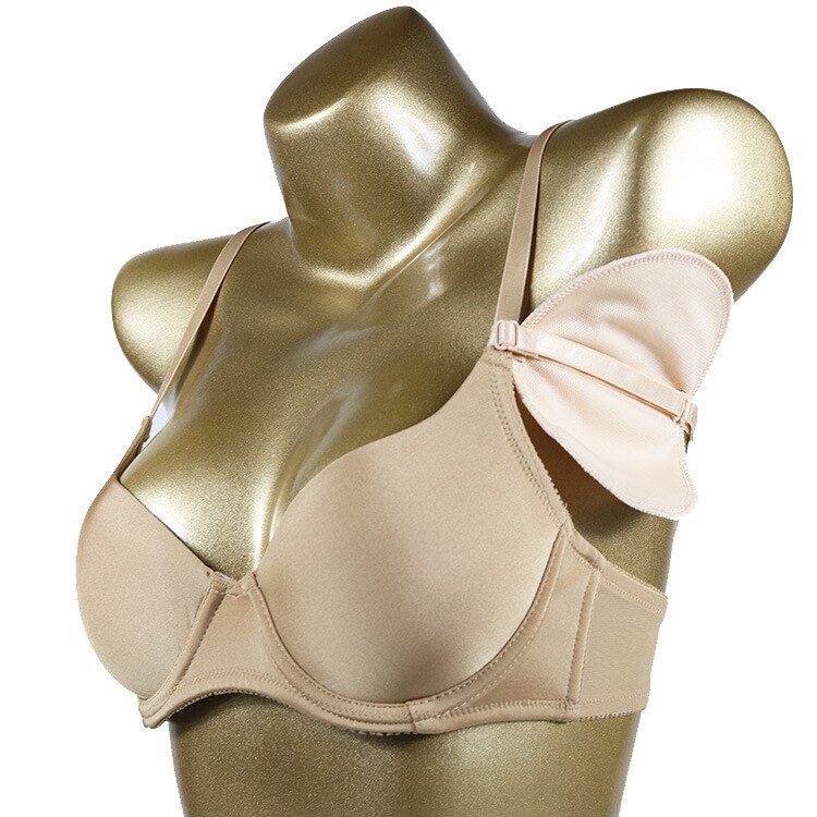 1 Pair Underarm Sweat Shield Pad Washable Armpit Sweat Absorbing Guards Shoulder Strap Reusable Underarm Sweat Pad Summer Sweat