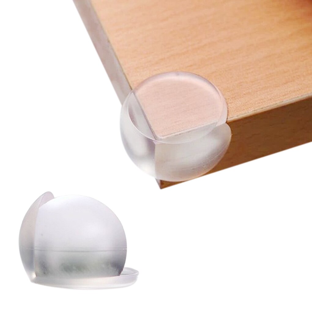 Protectores para las esquinas de las mesas para bebés, protección de seguridad para niños, Protector de bordes de silicona, esquinas de goma, protección de silicona, 4 Uds.