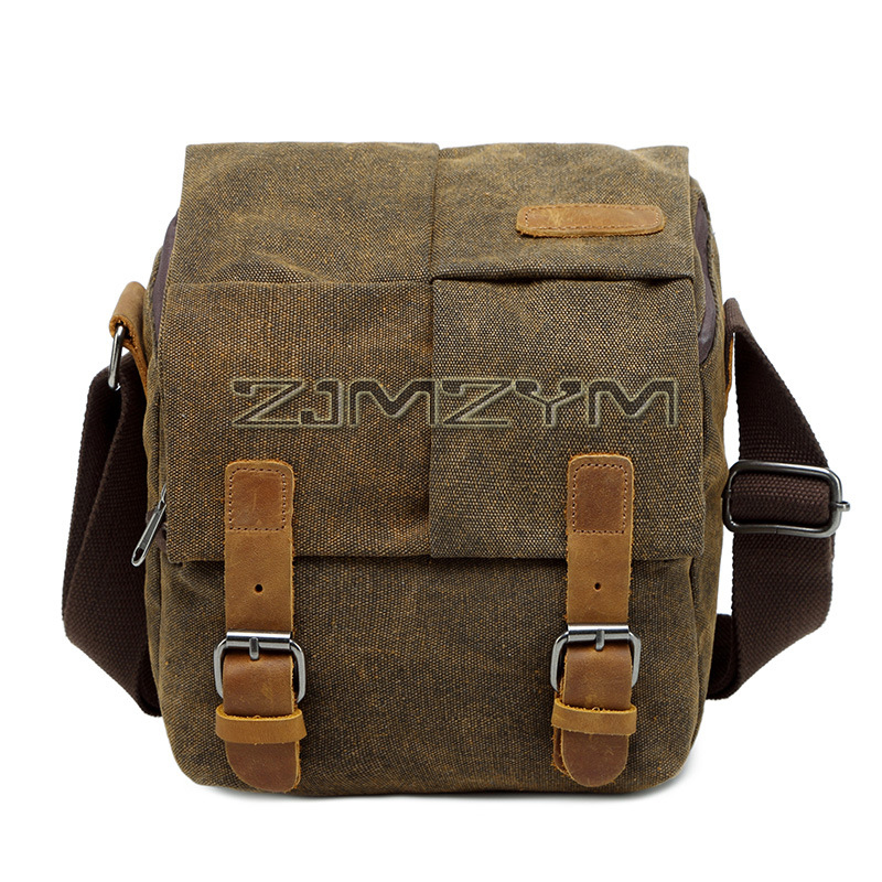 Multifunktionale SLR-Kameratasche, mehrschichtige, strapazierfähige eins-Schulter-Fotografie-Segeltuch-Tasche, passende SLR-Digitaltasche