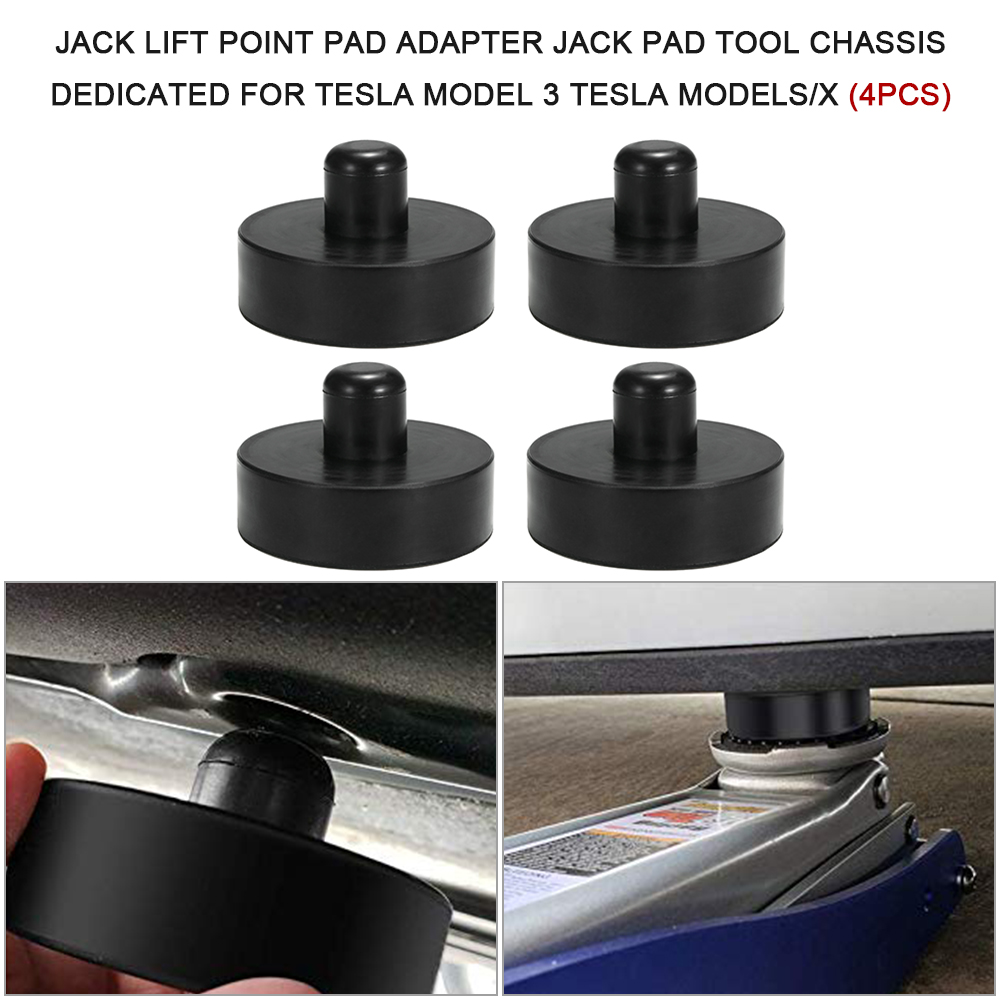 Jack Lift Punt Pad Adapter Jack Pad Tool Chassis Gewijd voor Tesla Model 3 Tesla Modellen/X Auto Styling