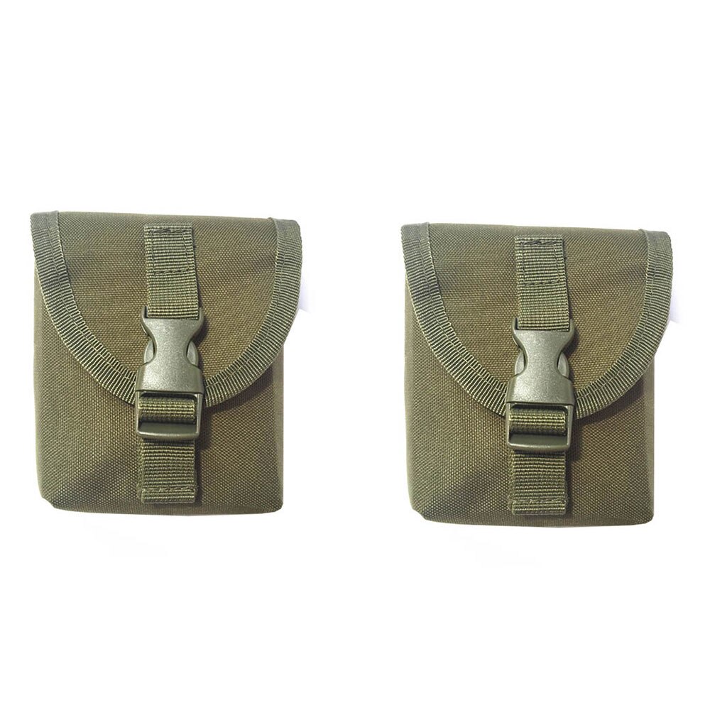Weight Pocket Pouch with Quick Release Buckles Ballast Trim Counter Weight Pouch for Cave Wreck Scuba Diving: Green 2PC