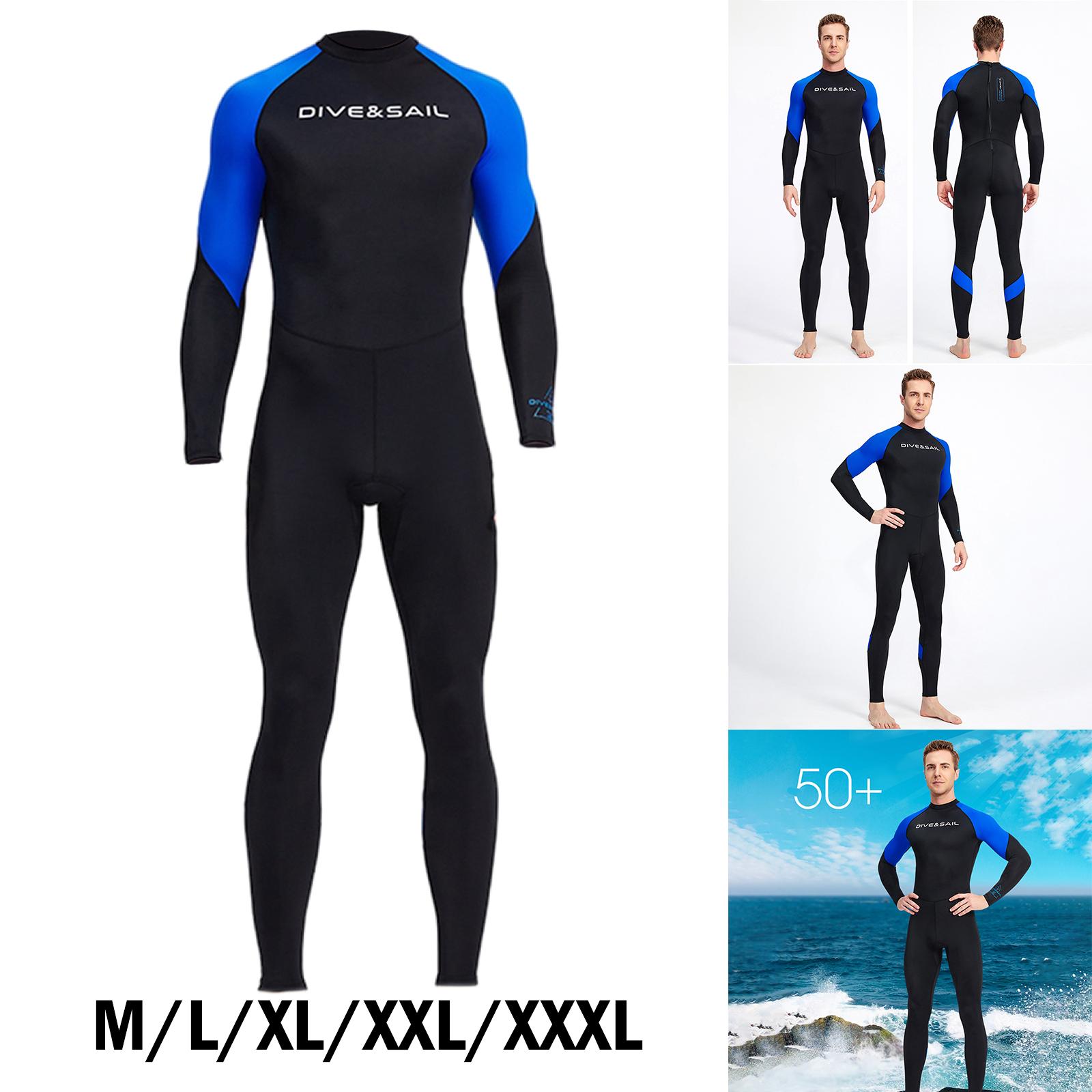 Full Body Men Wetsuit Surfing Swimming Diving Suit Triathlon Wet Suit for Cold Water Scuba Snorkeling Spearfishing