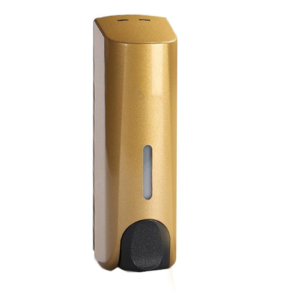 350Ml Thuis Wall Mounted Zeepdispenser Shampoo Douchegel Dispenser Zeepdispenser Fles Hotel Badkamer Accessoires: Gold 1