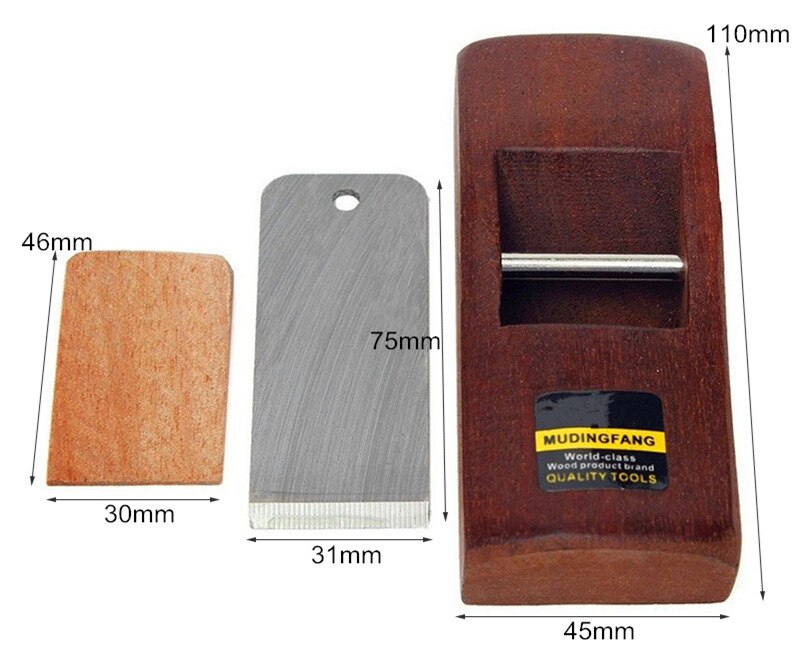 Woodworking Planer Mini Hand Tool Flat Plane Bottom Edge Carpenter Woodcraft Electric Wood Plans DIY Tools DIY Wood Planer