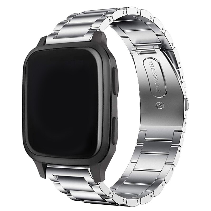 Ersatzarmband aus edelstahl für garmin venu sq smartwatch 20mm