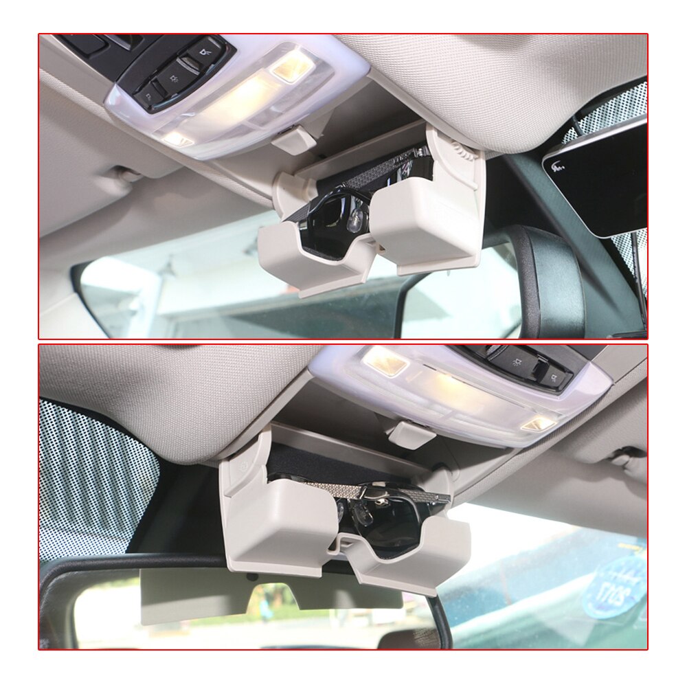 Car glasses case for BMW X5 X6 F15 F16 series 1pc auto accessories sunglasses holder storage cage storage case box holder