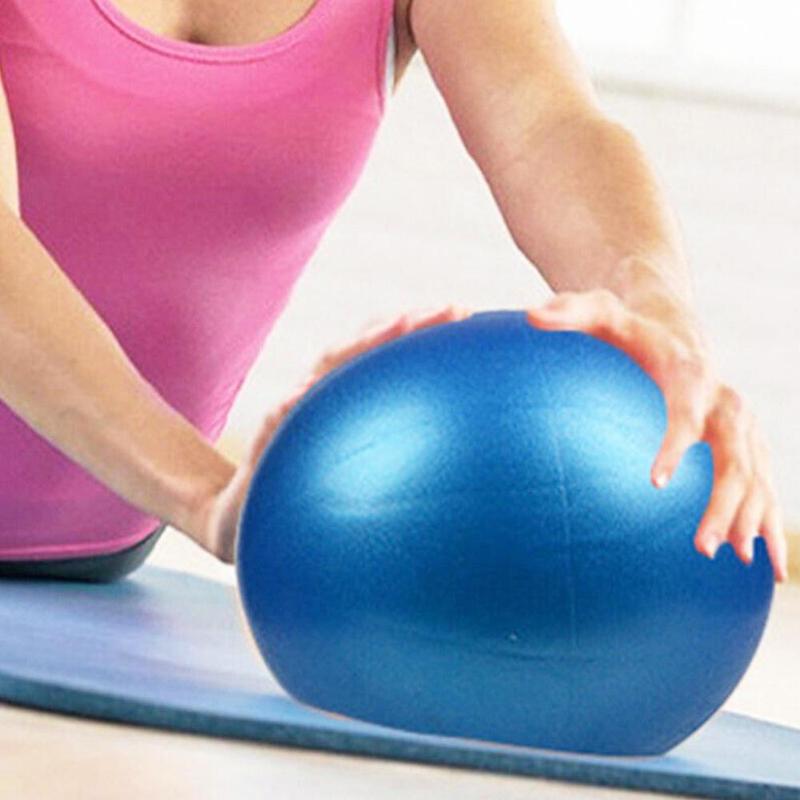 25cm Fitness Yoga Balls Anti-pressure Explosion-proof Yoga Ball Balance For Women Yoga Pilates Home Ball Training Exercise H9N0