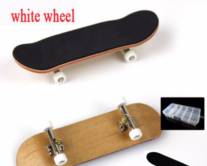5 forskellige farve gribebræt, træ gribebrætter finger skateboard legering stent bærende hjul nyhed gribebræt