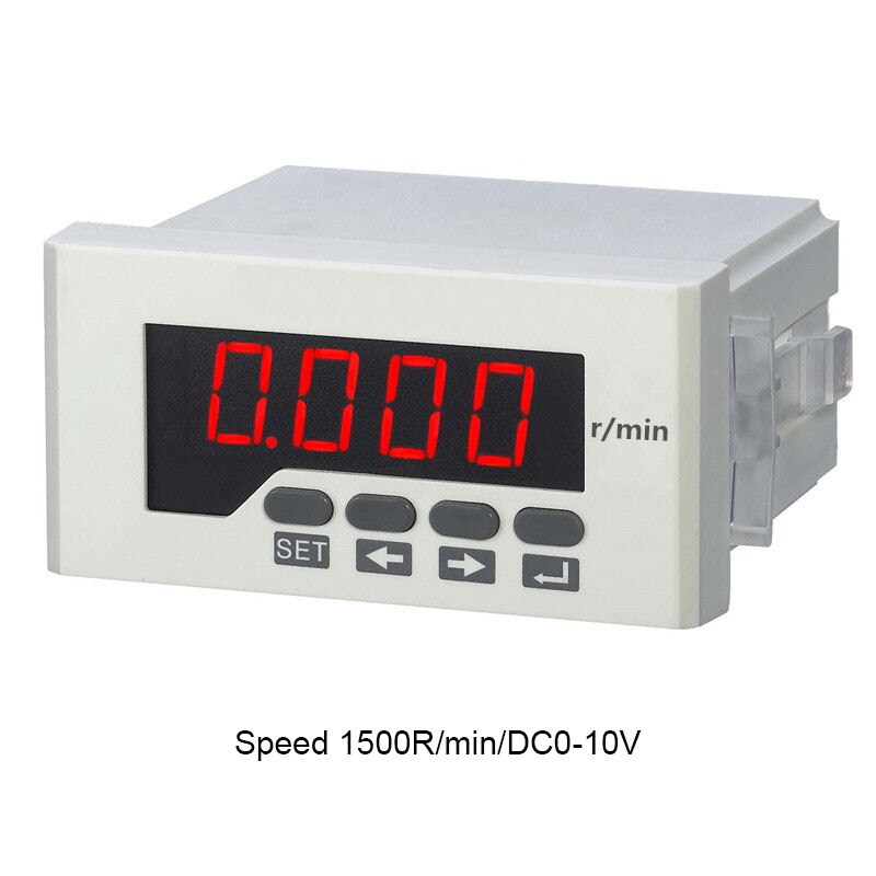 Tachometer Digital Anzeige 0-10V Wandler 4-20MA eingang Anzeige frequenz Hz Motor- tachometer tachometer DP3: 1500r min DC0-10V