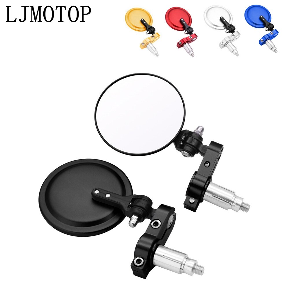 Miroir latéral universel de 3 pouces pour Kawasaki Z650 Z900 Z800 NINJA 250 NINJA 300R Z250 Z300