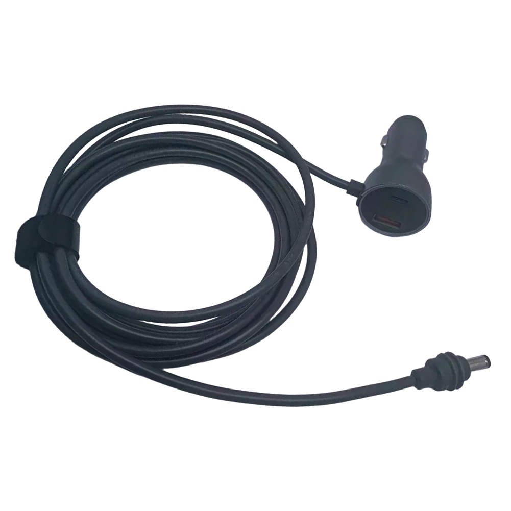 For Starlink Mini Power Cable Black 18AWG Wire 3m/5m Mini Dish Antenna 12-24V DC Power Cable Car Electronics Accessories