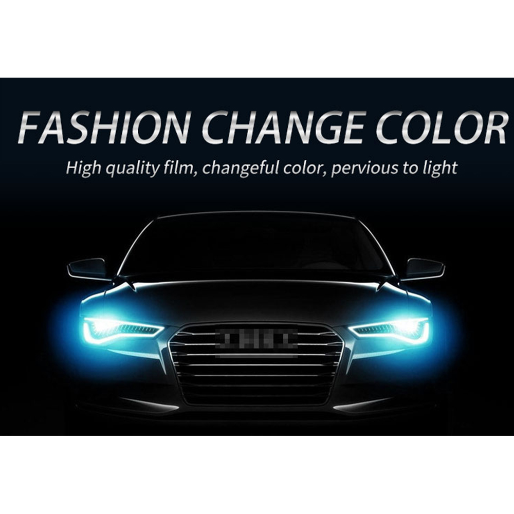 11 kleur Auto Licht Koplamp Achterlicht Tint Vinyl Film Sticker Vel Mistlamp Achterlicht Mat Rook Film 30x60 cm