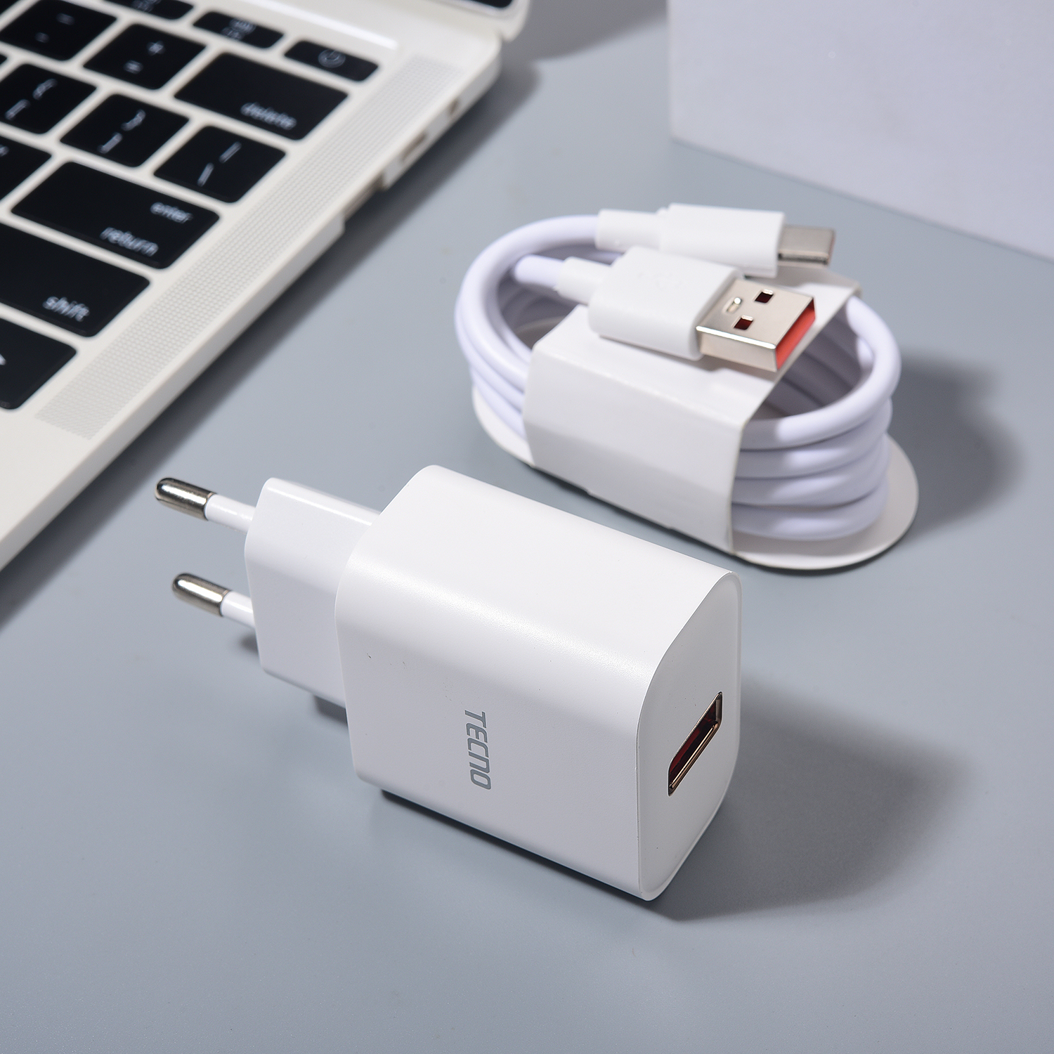 Tecno 33W Super Fast Charger EU Plug Power Adapter 1M USB C Cable For Tecno Spark 30 20 Pro Pro+ 5G Camon 20 30S 40 Pro Pova 6