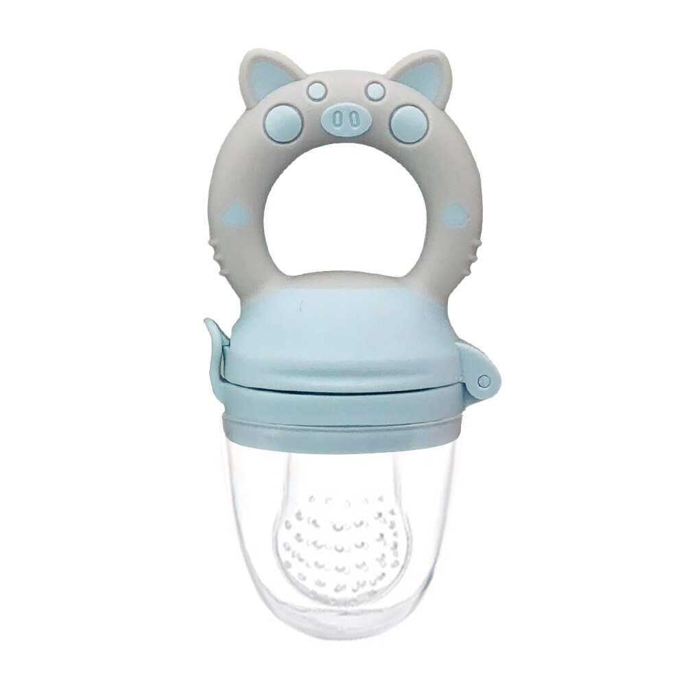 Mugoyrt 3 Layers Cute Portable Baby Food Storage Box Essential Cereal Cartoon Infant Milk Powder Box Toddle Snacks Container: Color 2