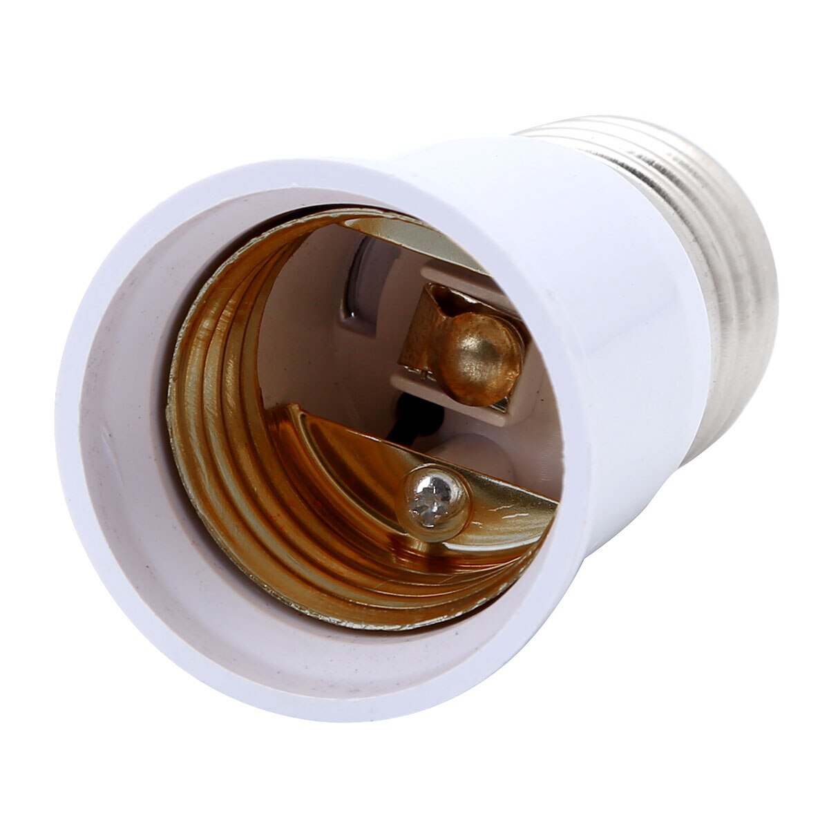 4Pcs E27 Om E14/E27 Om E27 Lamp Base Socket Premium Plastic Lamp Socket Converter Home Office commerciële Verlichting Adapter