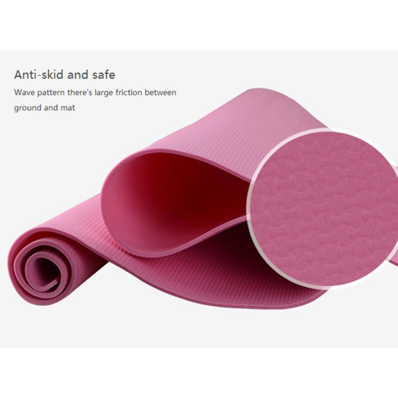 Yoga Mat Vergroot Fitness Mat Yoga Mat Gym Oefening Mat Esterilla Yoga Tapete Pad Waterdicht Antislip 1730*600*4Mm Yoga Mat