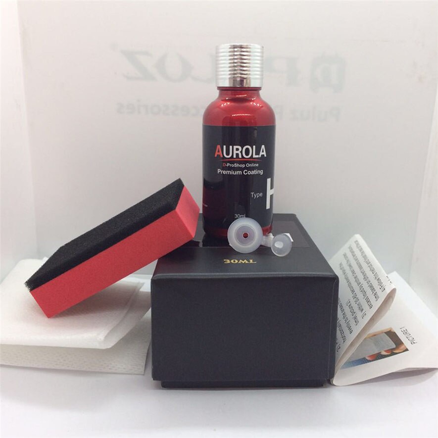 Car Multi-Purpose Brilliaire Ceramic Coat 30ML Super Hydrophobic Glass Coating Red Practical and Durable l0408