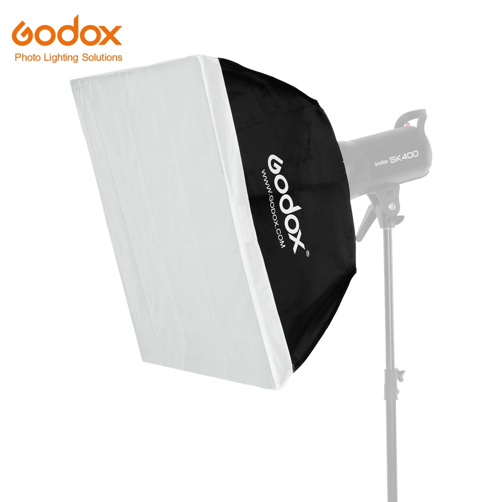 Godox Softbox 60*60cm 24&quot;x 24&quot; Rectangular Studio Strobe Softbox with Bowens Mount for Studio Flash