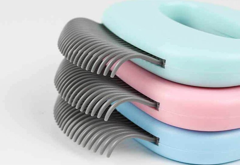 1 Pc Pet Kat Hond Massage Kam Shell Kam Grooming Ontharing Verlies Reinigingsborstel Multifunctionele Pet Grooming Hond Levert