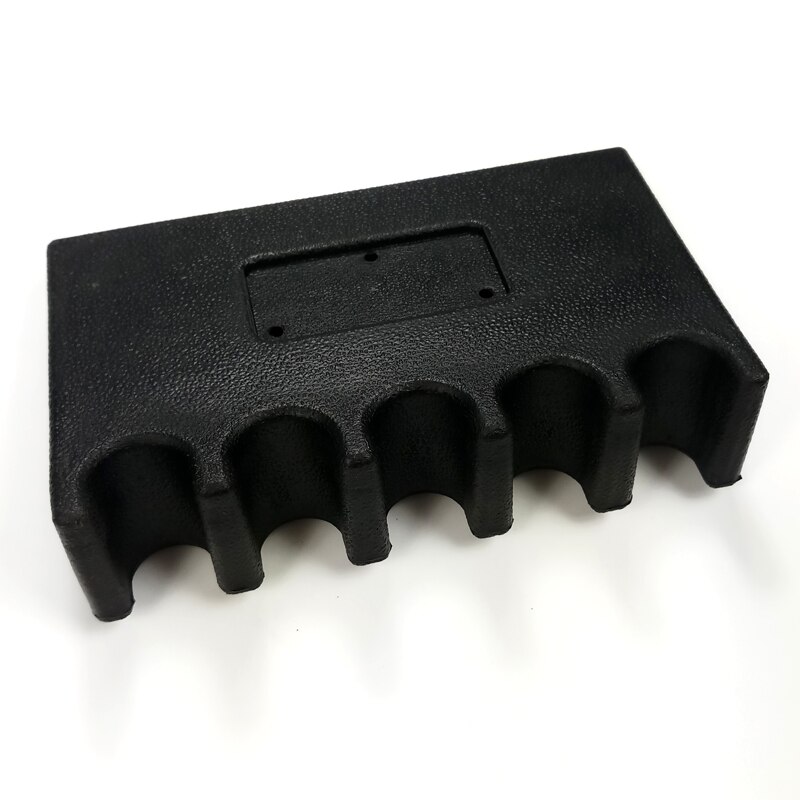 Soportes para tacos de mesa de billar de goma negra, en 2 uds./4 Uds./5 uds., estante portátil para palo de billar de mesa para snooker/carom, accesorios de mesa