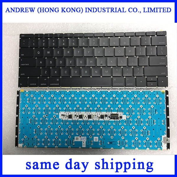 Original Laptop A1534 Keyboard US Standard For Macbook A1534 US Keyboard Year Model