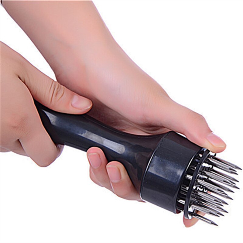 Kitchen Cooking Tools for Meat Meat Tenderizer Needle Stainless Steel Tender Meat Hammer Home