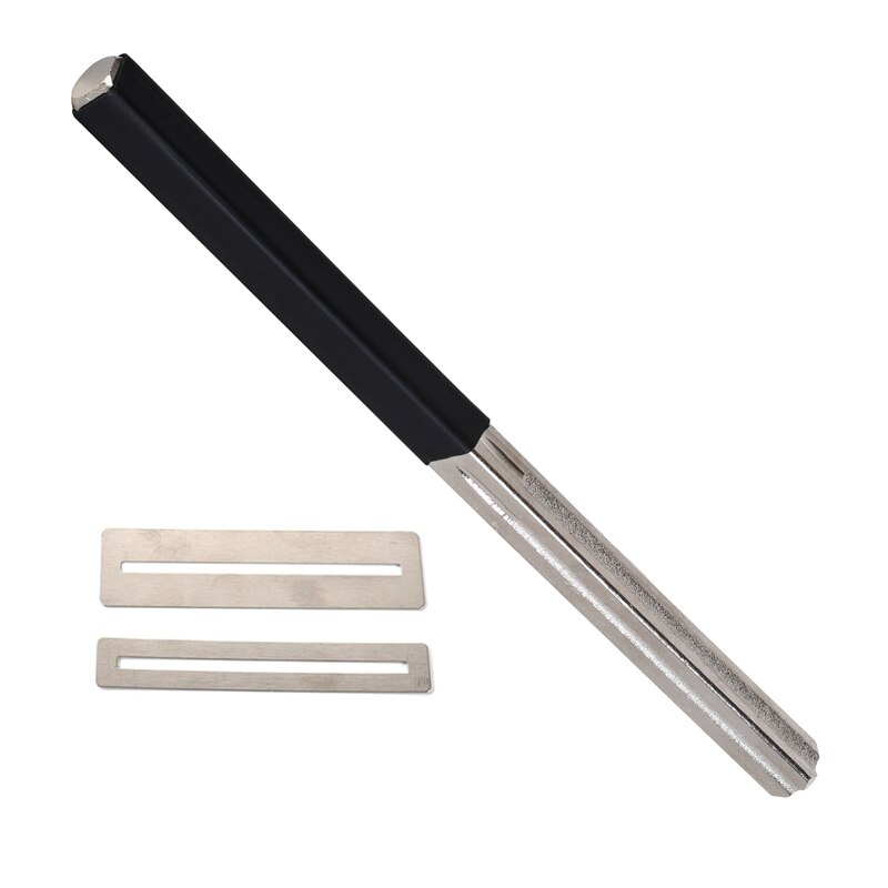 KIHENE Gitaar Fret Crowning File Leveling Tool Kit RVS Slijpen Toets Protector Reparatie Tool Set Gitaar Accessoires (Color : B