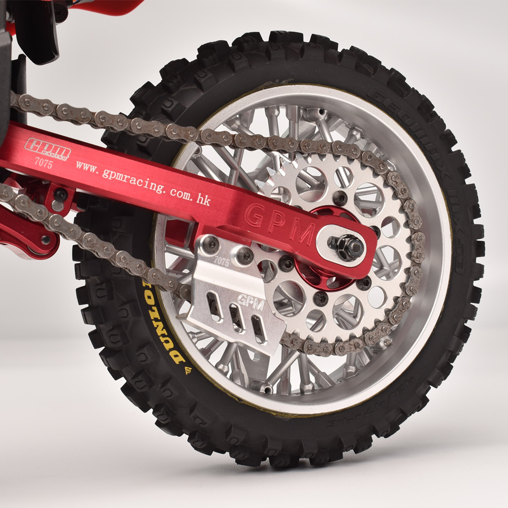 GPM for LOSI 1/4 PROMOTO-MX MOTORCYCLE LOS06000 LOS06002 Upgrade Accessories Metal Alloy 7075 Chain Guards Protector LOS264000