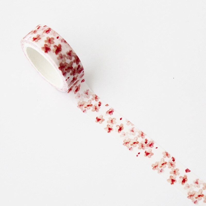 15Mm X 7M Roze Fall Eenhoorn Papier Leuke Washi Tape Japanse Briefpapier Decoratieve Afplakband Stickers Scrapbooking: G