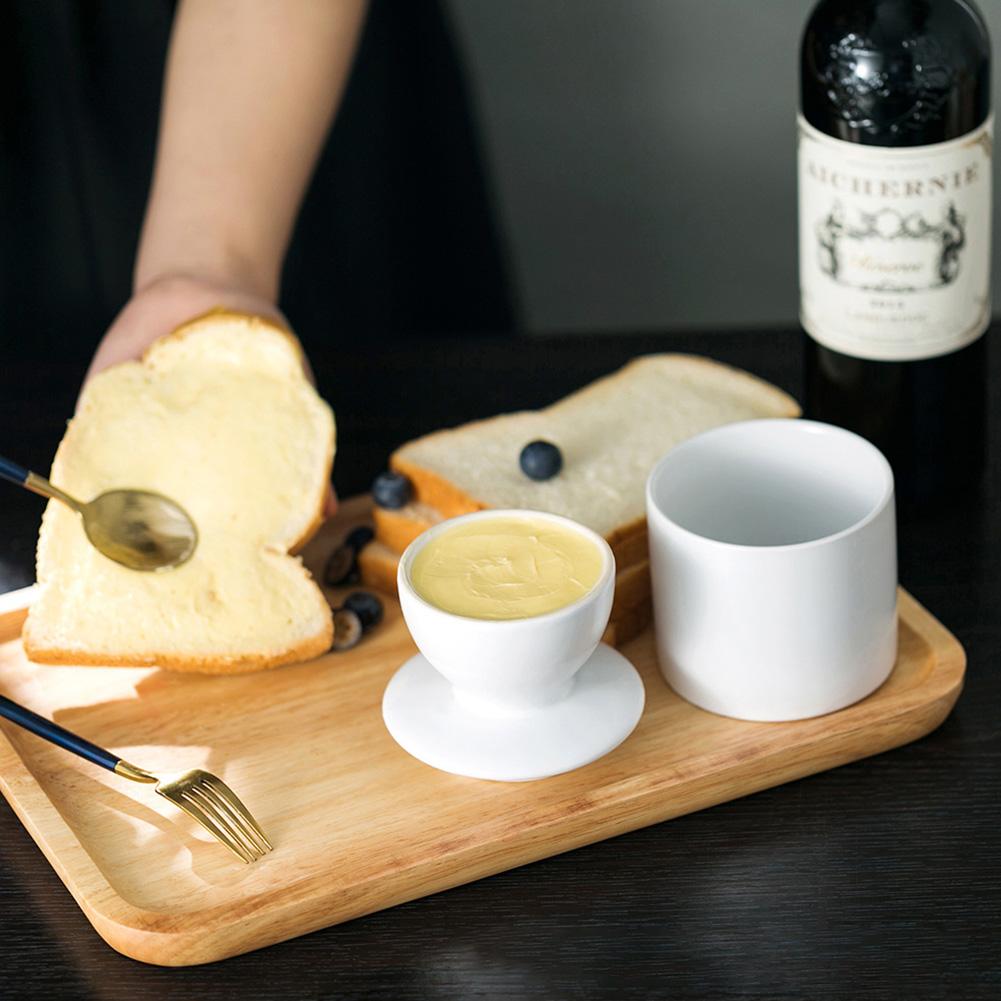 Butter Dish Butter Jar Ceramic Sealed Cheese Storage Butter Keeper Crock