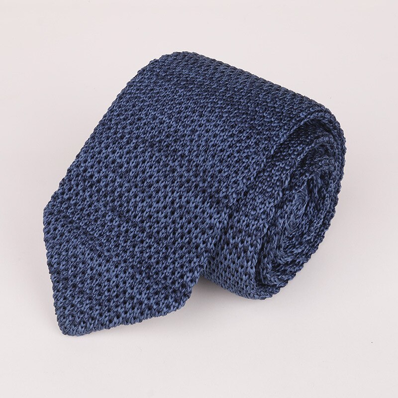Corbatas de punto para hombre, 6cm, vestido de negocios a la , ropa informal con corbata de lana, Corbatas formales para boda,: ZZJ-081