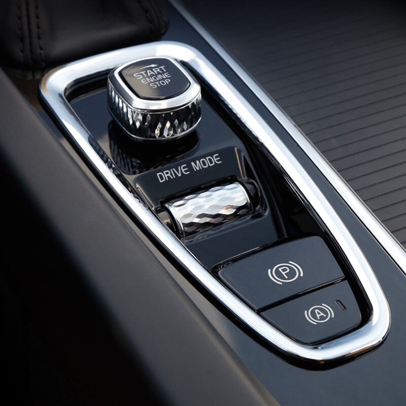 Midtkonsoll bil armlener gir stall bremseramme ramme dekorasjon dekke listverk krom abs til volvo  xc90 s90 v90 -18