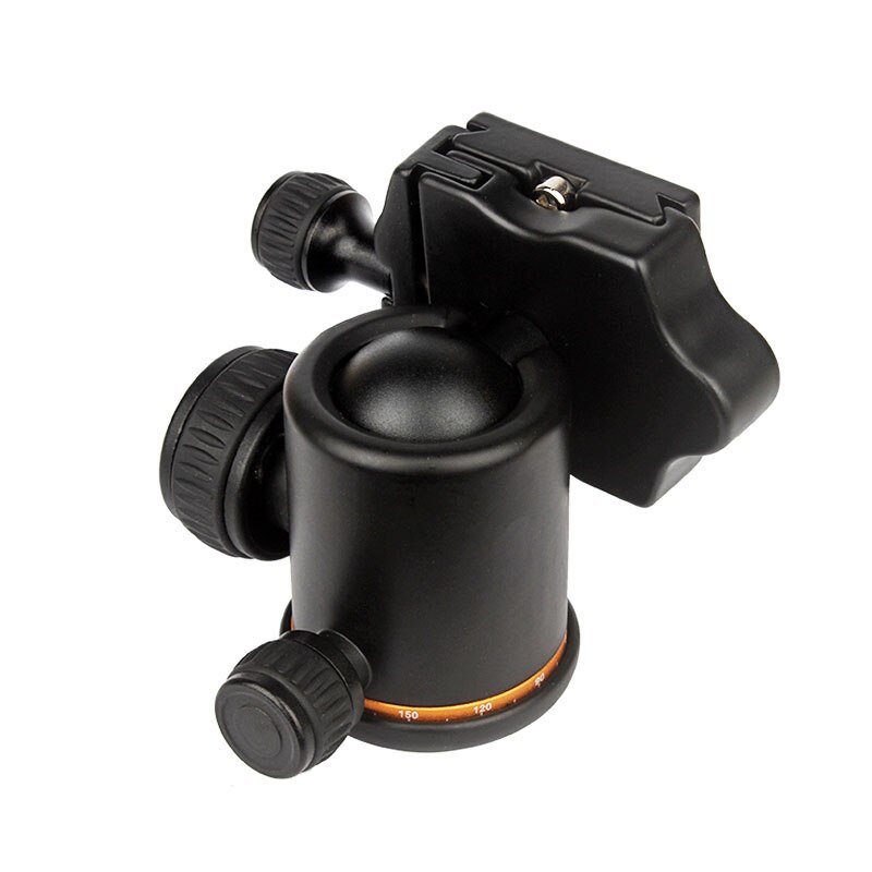 QZSD Q06 Professionele Camera Statief 360 graden Bal Koppen met Quick Release Plate 1/4 &quot;Schroef 3/8&quot; schroef moer voor Camera Statief