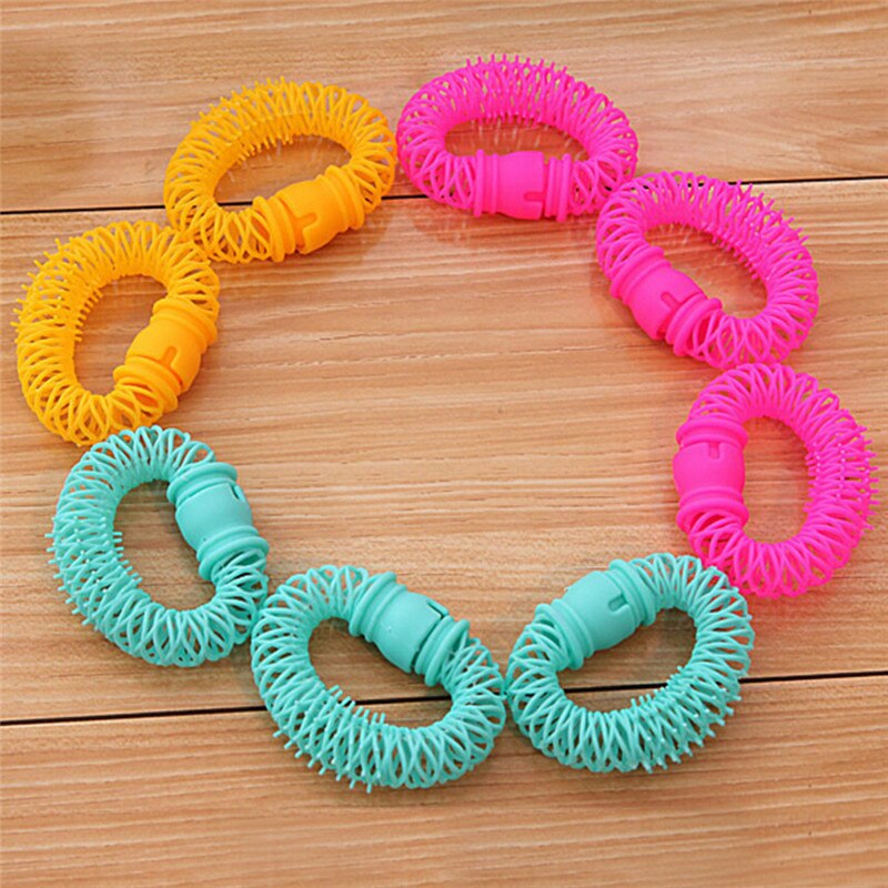 Pelo mágico rizador espiral rizos rodillo Donuts rizos Herramienta de Peinado accesorios para el cabello hágalo usted mismo 8 Uds 7cm * 6 cm