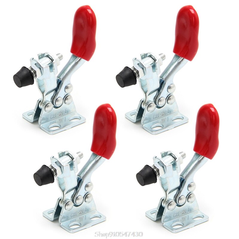 4Pcs Metal Horizontal Quick Release Hand Tool Toggle Clamp For Fixing Workpiece S29 20