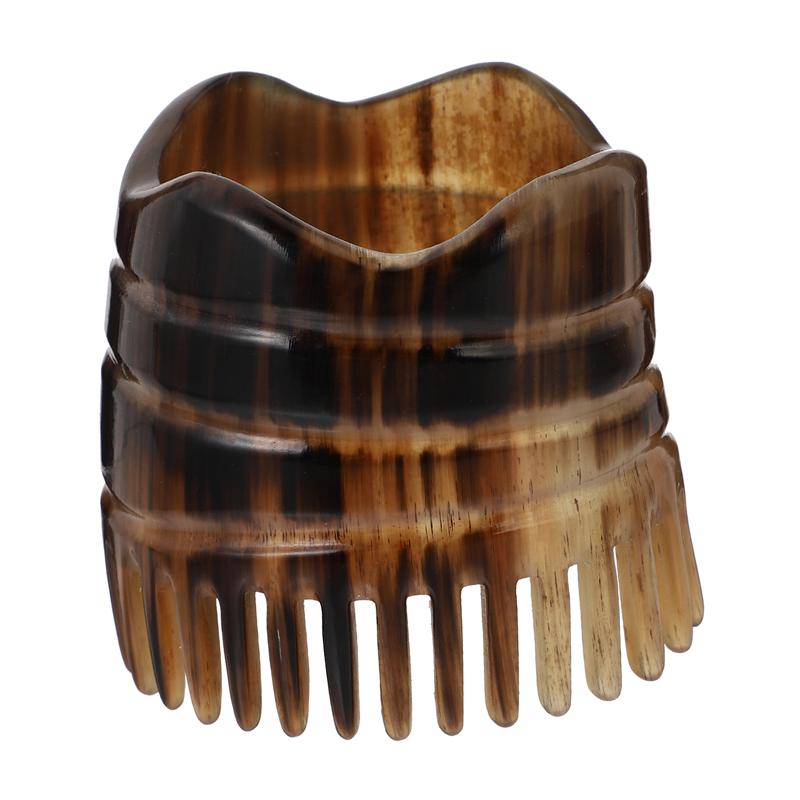1 Pc Head Massage Comb Horn Shampoo Brush Hair Scalp Comb Head Massage Comb Wide Teeth Massage Brush