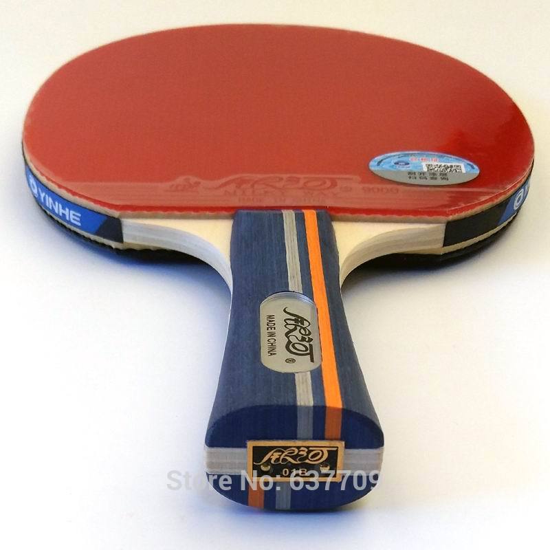 Originele Galaxy yinhe 01b tafeltennis rackets afgewerkt rackets puistjes in racket sport ping pong paddle