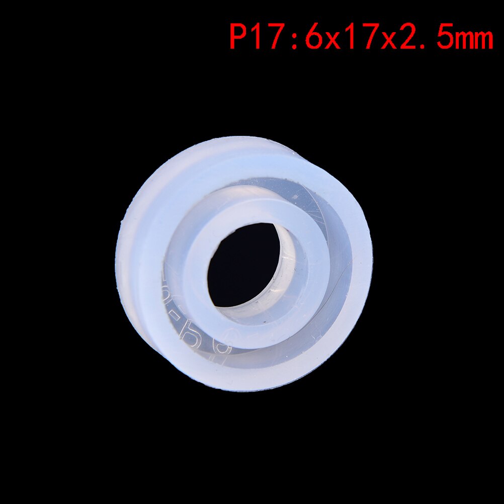 Diy siliconen ronde ringvorm, cirkelvormige siliconen mal voor ring, sieraden maken, transparante mal, epoxyhars mal: P17