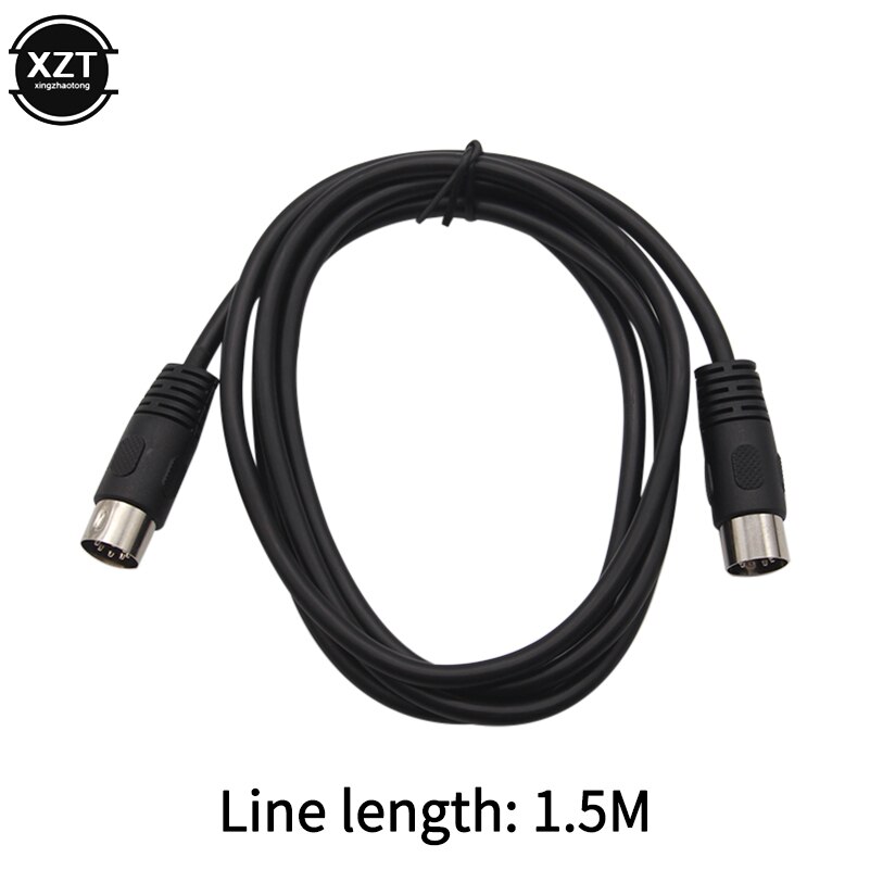 1PCS 7 Pin Din Midi Cable 7PIN DIN Male to Male Controller Interface Cable 1M 1.5M 3M