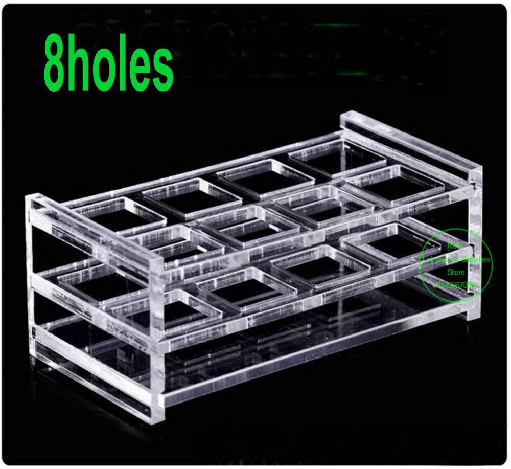 Vidrio orgánico PMMA 751, 10/20/30/40/50mm, rejilla de cubeta, suministros de laboratorio, 1 Uds.