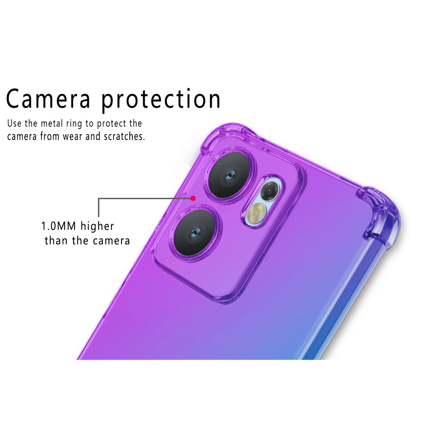 Nueva funda de TPU con Airbag degradado para OPPO Reno 14 13 Pro 14F 13F 13FS 5G, funda protectora a prueba de golpes, Fundas Coque Capa